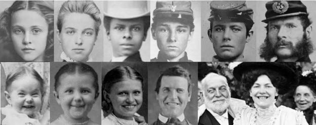 asymmetries century ago