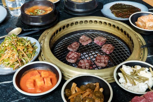 At Cote, beef is cooked over a gas yakiniku grill from Japan that emits almost no smoke.