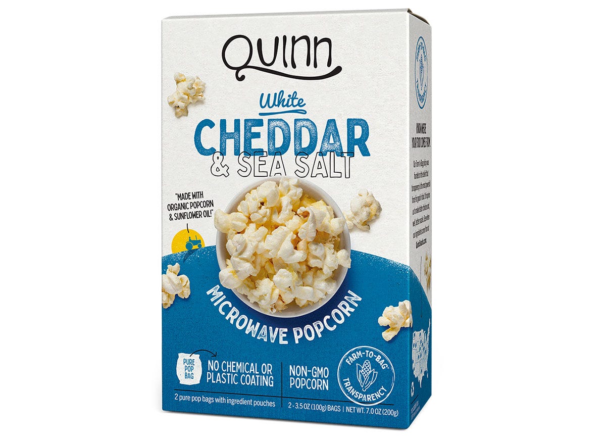 Quinn white cheddar sea salt