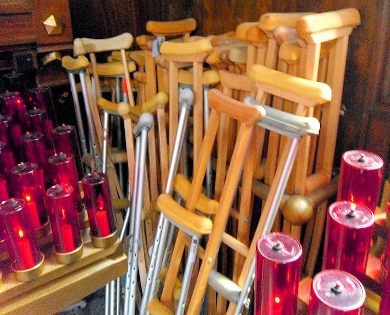 crutches - Martyrs' Shrine Midland Ontario | William Gibson | Flickr