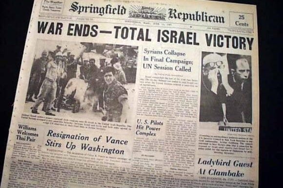 The New York Times' runs Israeli propaganda on '67 War: It was 'defensive'  – Mondoweiss