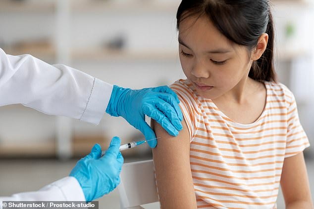 Officials said the move would 'normalize' the vaccine and 'send a powerful message' that everyone over six should stay up to date with their Covid vaccines