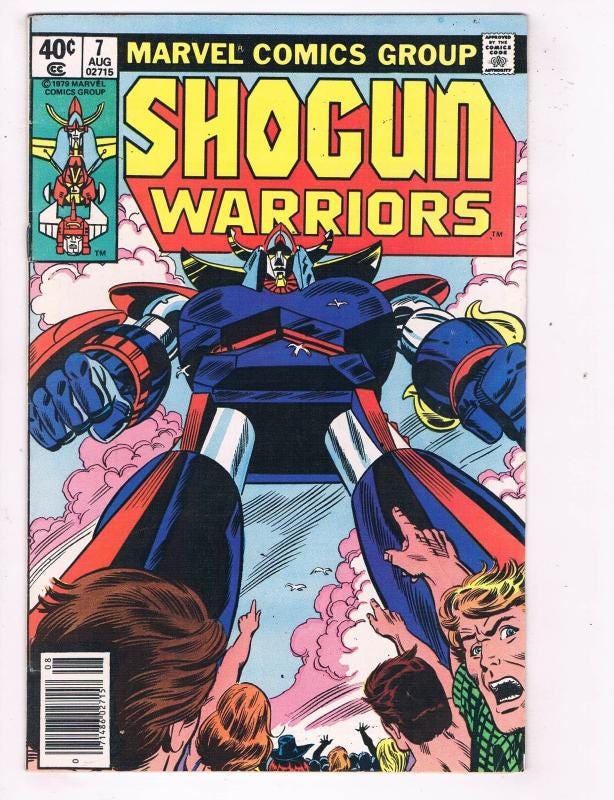 Shogun Warriors (1979) #7 Marvel Comic Book Giant Robots Monsters HH4 AD38  | Comic Books - Modern Age, Shogun Warriors, Superhero / HipComic