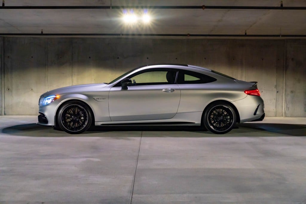Mercedes C63 profile