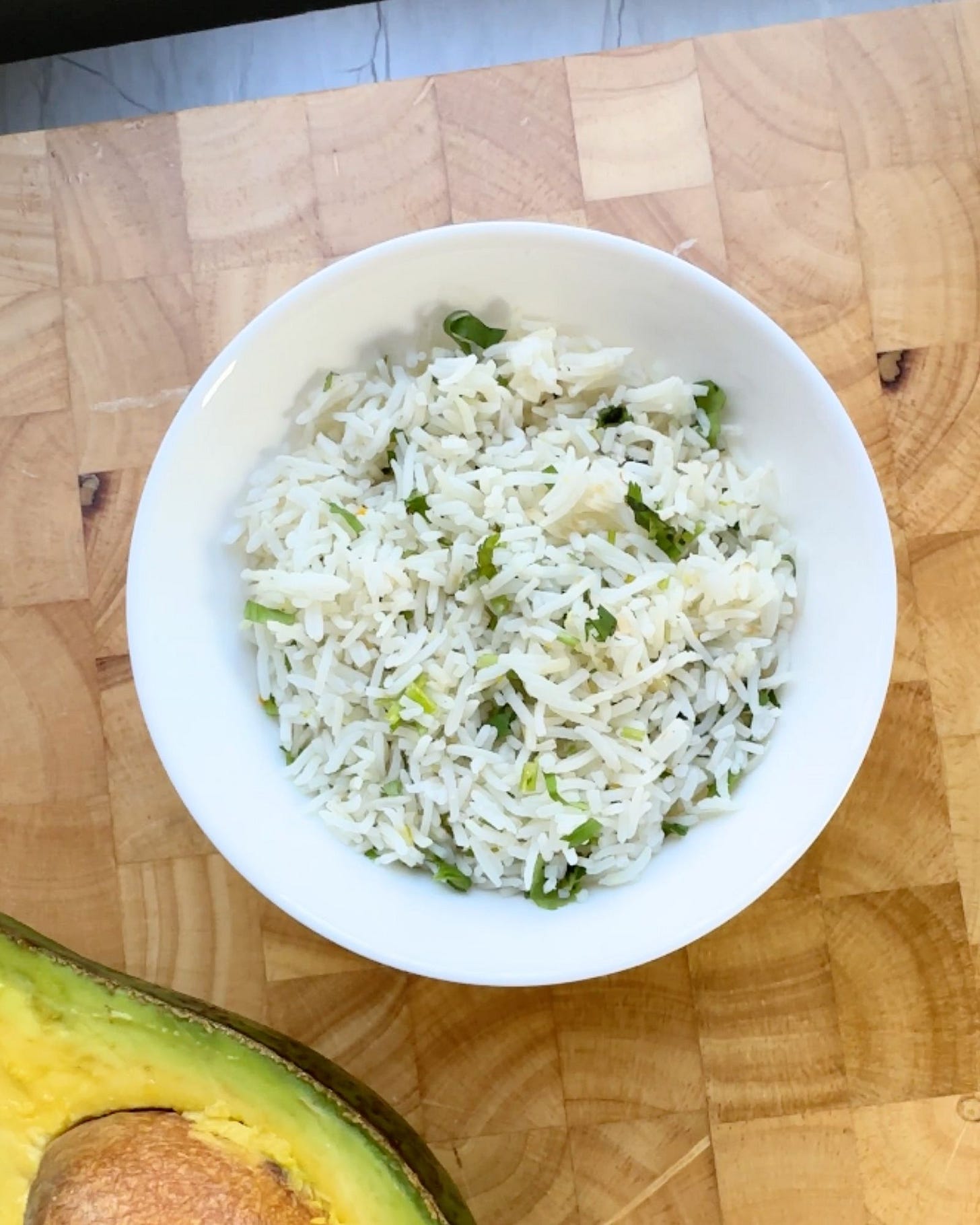 ARROZ BASMATI CON LIMA Y CILANTRO by Lilibeth Ramirez