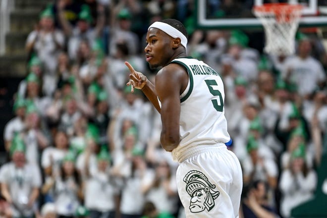 MSU basketball benefiting from believing in Holloman. He can feel it.