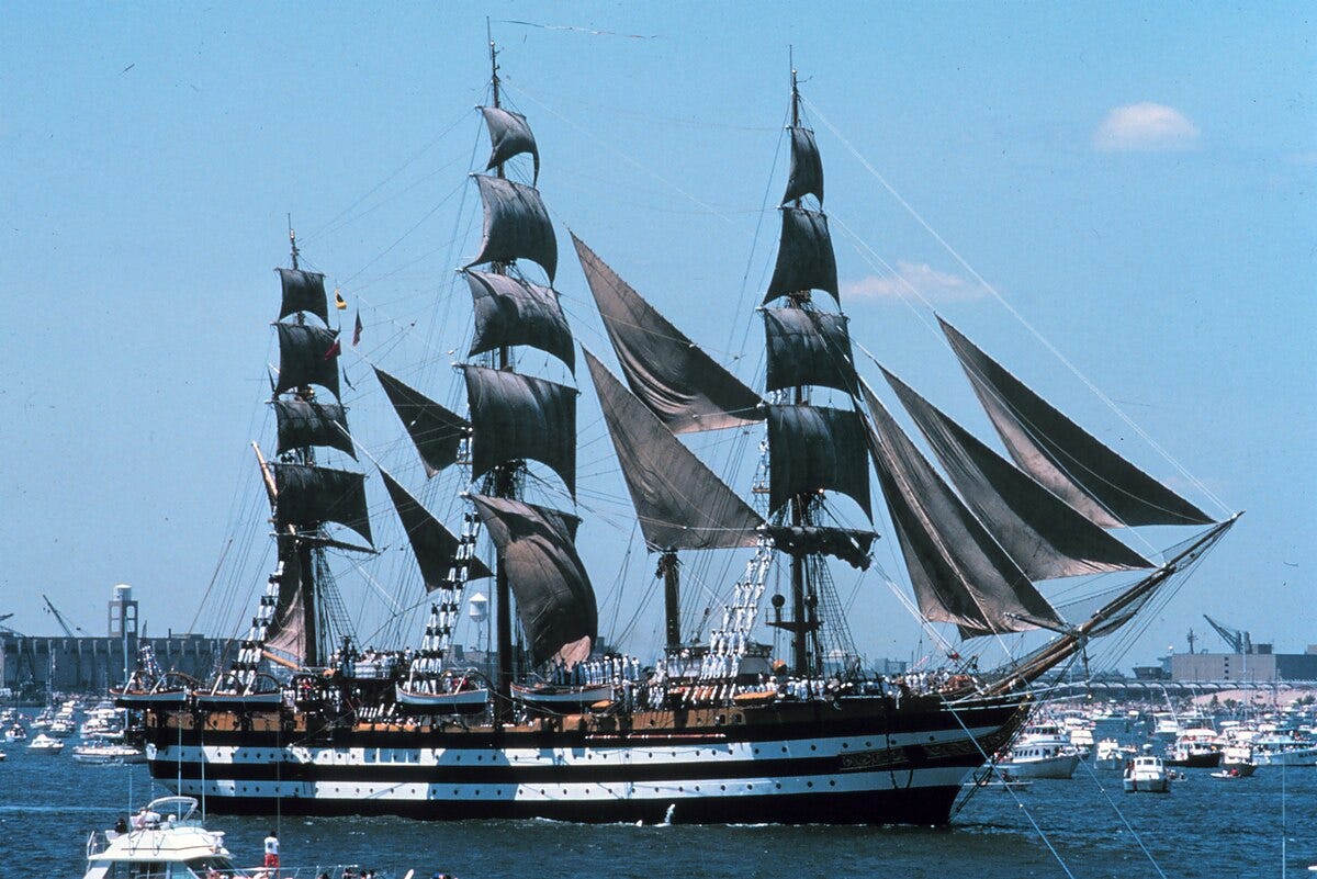 Amerigo Vespucci (veliero) - Wikimedia Commons