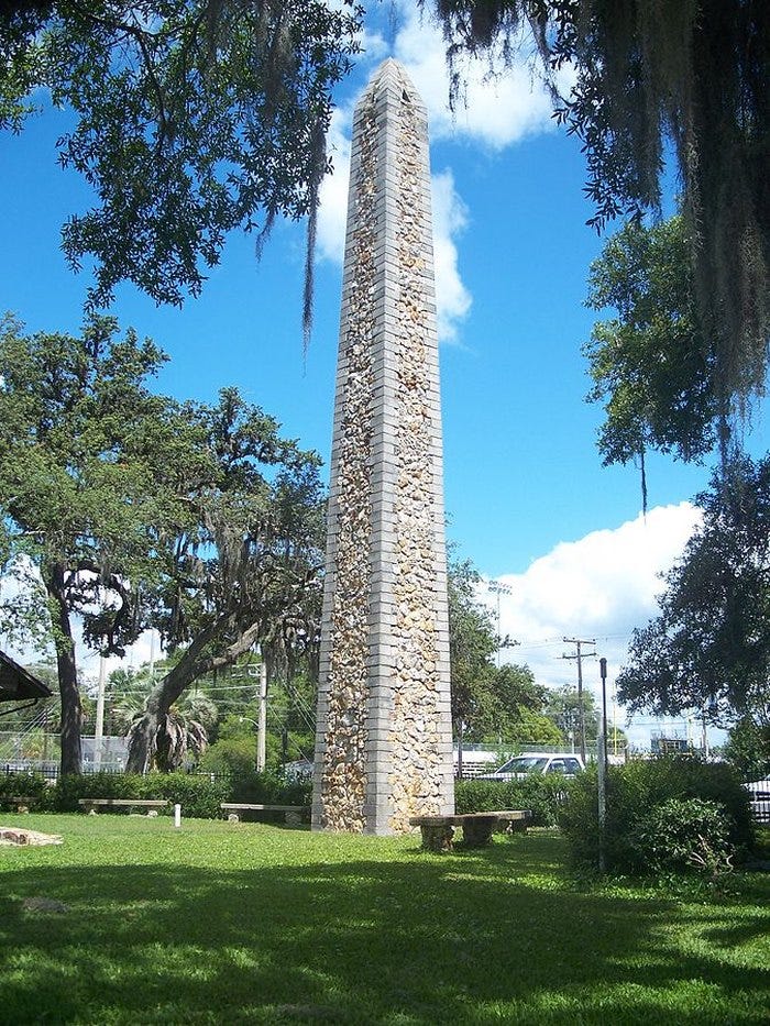 Ravine Gardens Column