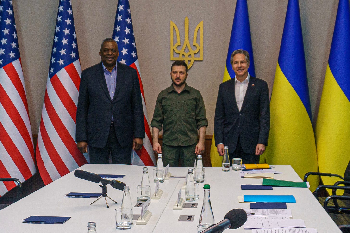 Blinken, Austin Meet Ukraine's President in Kyiv > U.S. Department of ...