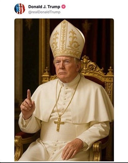 Cardinal David on Trump's AI photo as pope: 'Not funny, Sir'
