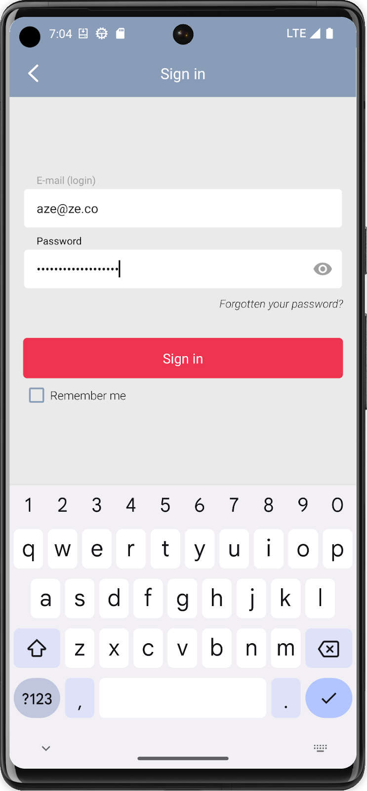 Login the Frisquet Connect App Login the Frisquet Connect App