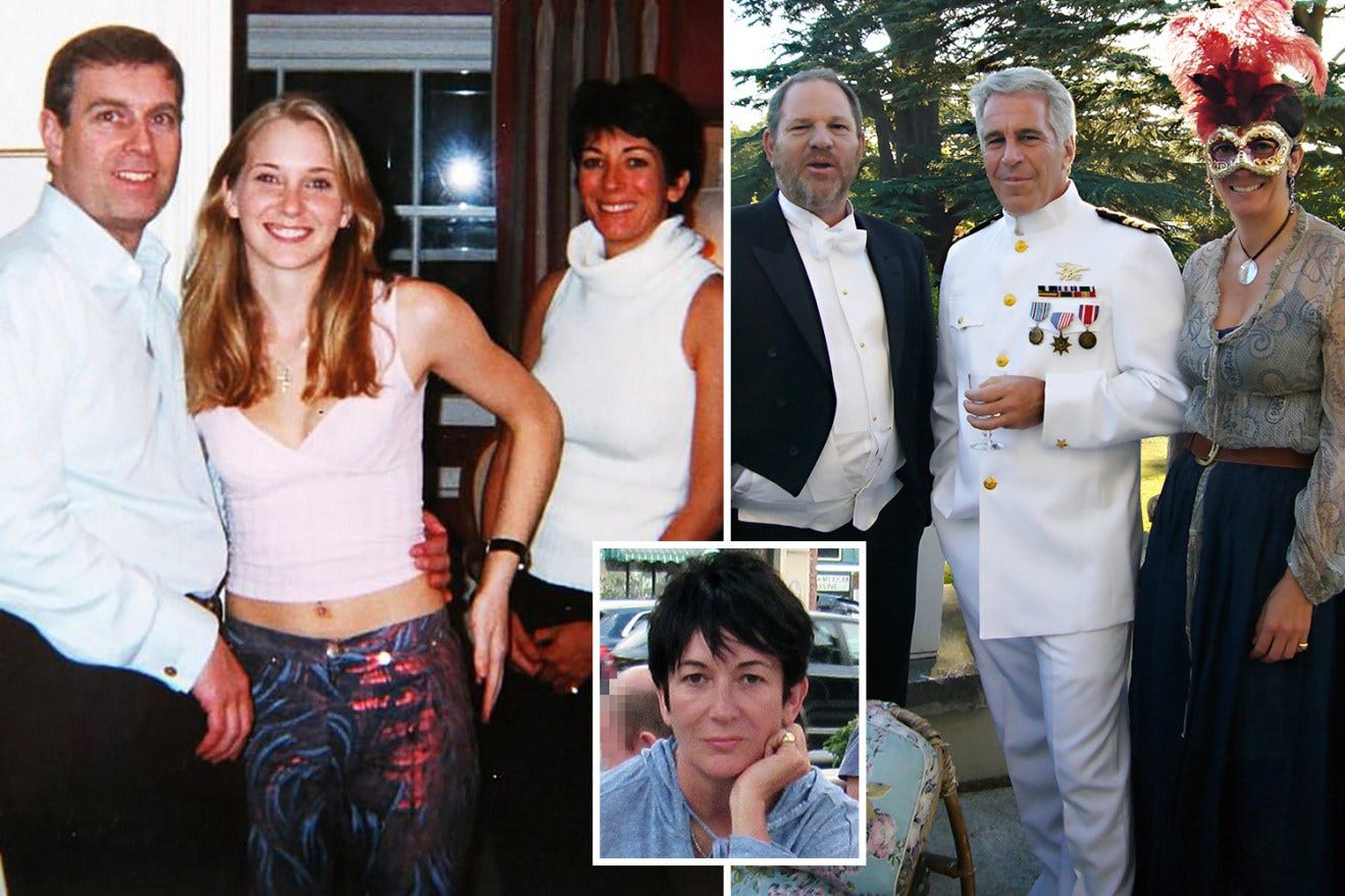 Jeffrey Epstein’s ‘pimp’ Ghislaine Maxwell plans to defend Prince Andrew in tell-all TV ...