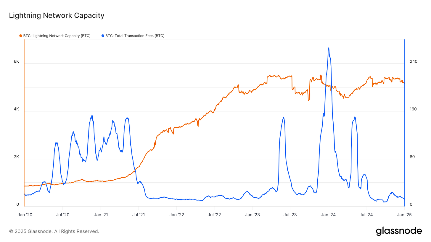 The Lightning Network Capacity