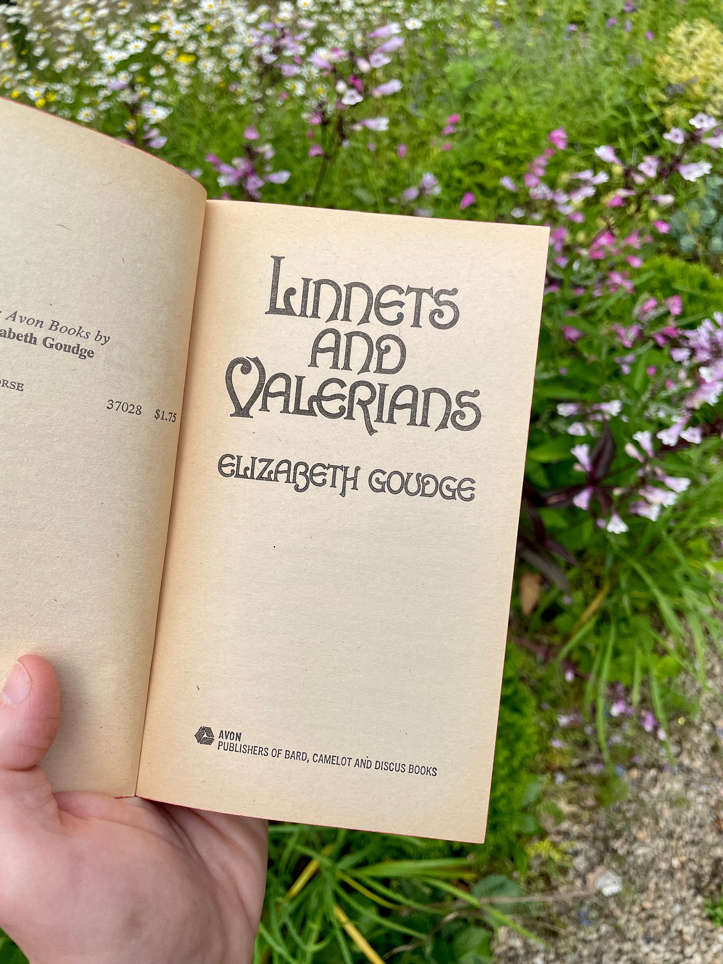 Goudge’s children’s book Linnets & Valerians in my Cottage Garden at Havenwood.