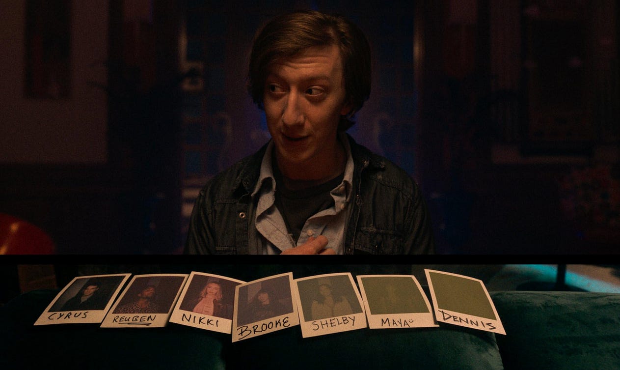Image of “Forbes” character from It’s What’s Inside / Netflix