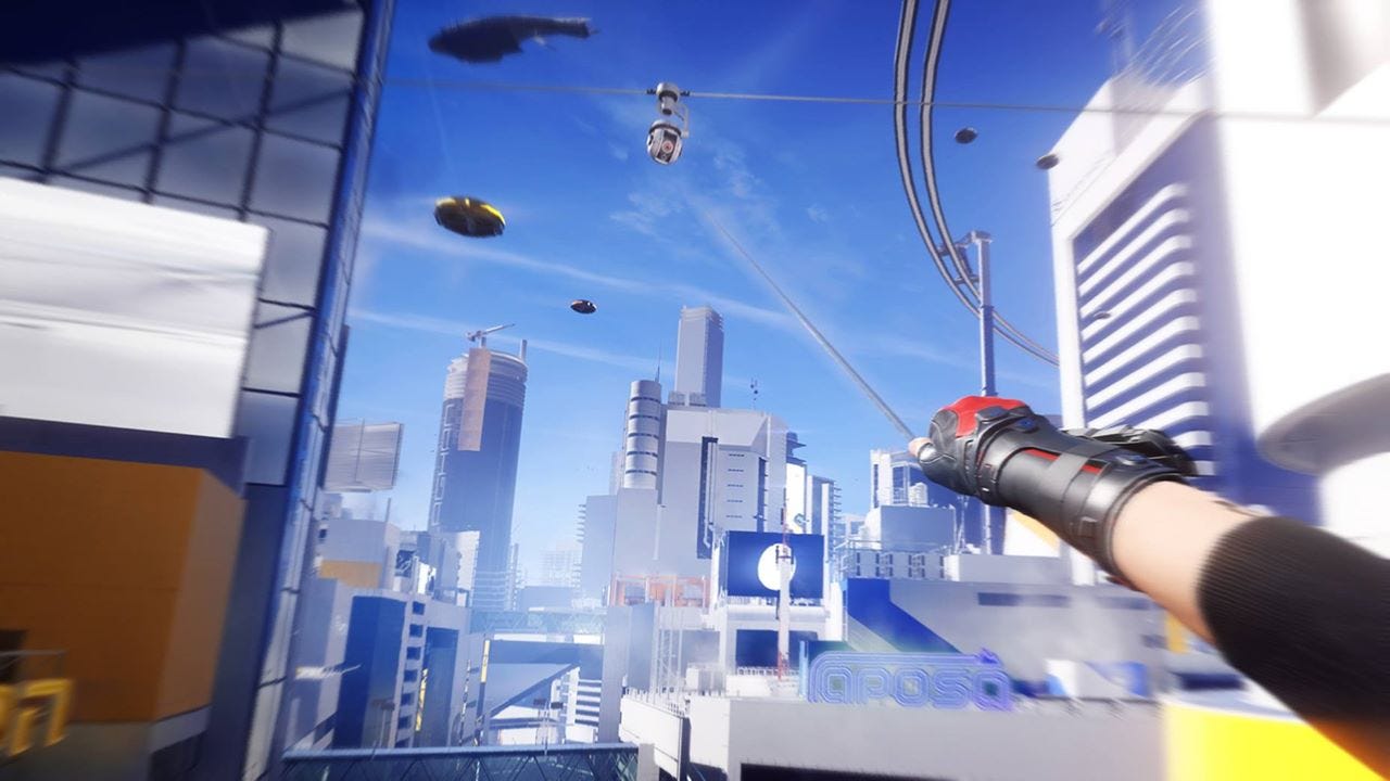 Action in Mirror's Edge Catalyst