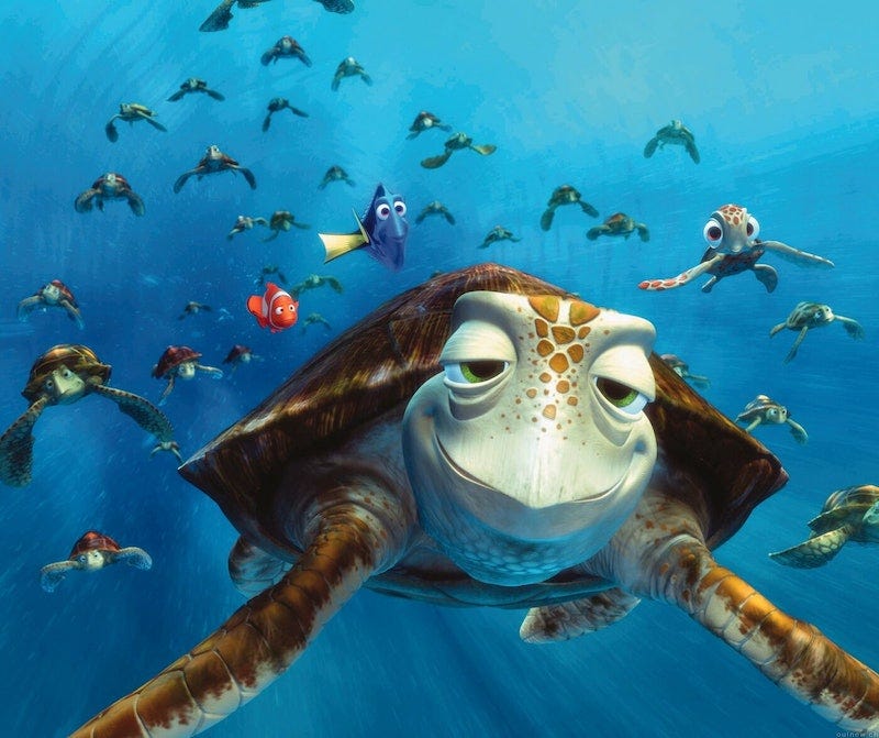 Who Voices The Turtle In 'Finding Nemo'? Squirt's Dad Is An ...