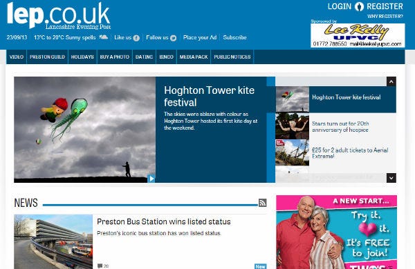 The Lancashire Evening Post broke the news on Twitter The Lancashire Evening Post broke the news on Twitter