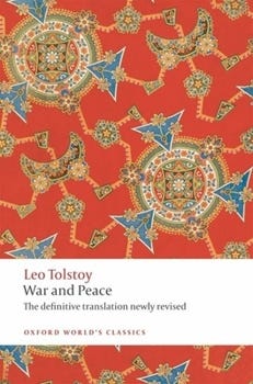 Cover of War and Peace, Oxford World's Classics edition