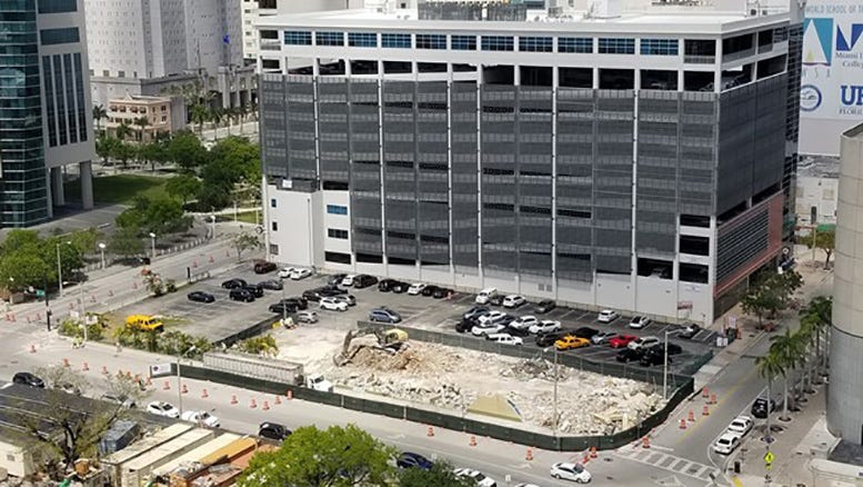 Figure 6: Demolition in May of 2018