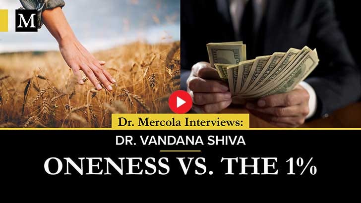 vandana shiva oneness versus the 1