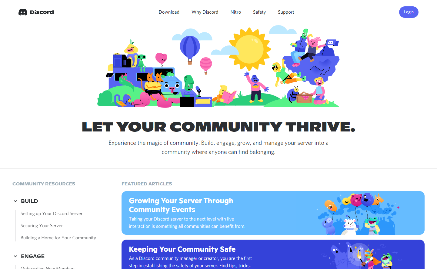 Building Better Communities with Discord