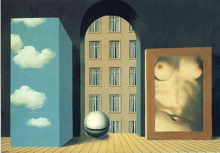Act of violence, 1932 - Rene Magritte