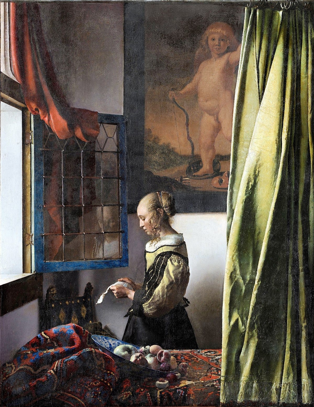 Girl Reading a Letter at an Open Window - Wikipedia