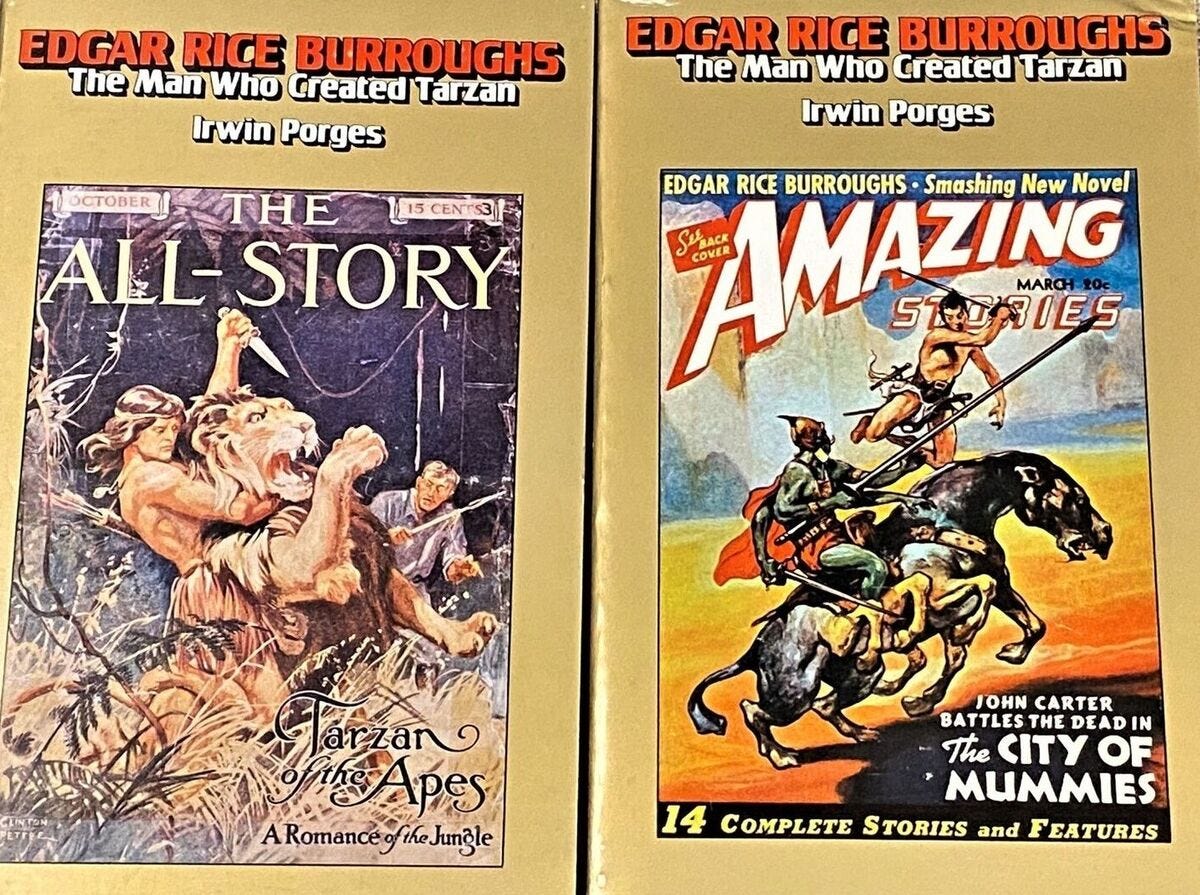 Edgar Rice Burroughs, The Man Who Created Tarzan, 2 Volumes Author: Irwin  Porges