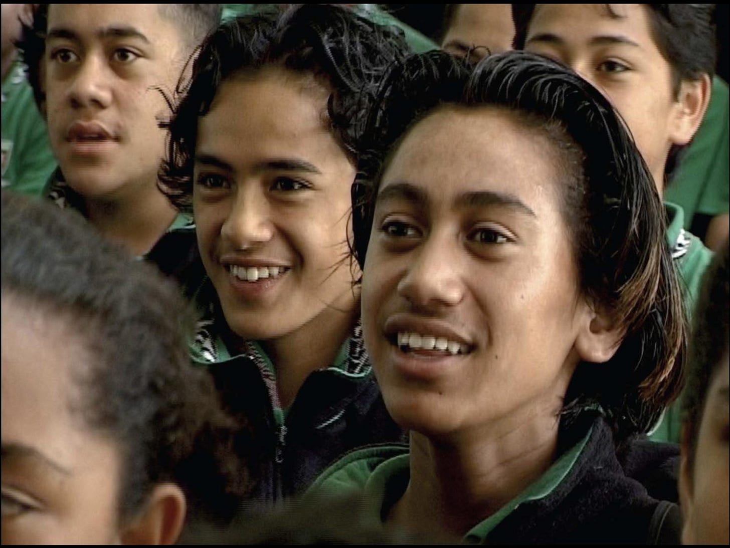Still from Juliette Veber's 2008 NZ documentary, Trouble Is My Business.