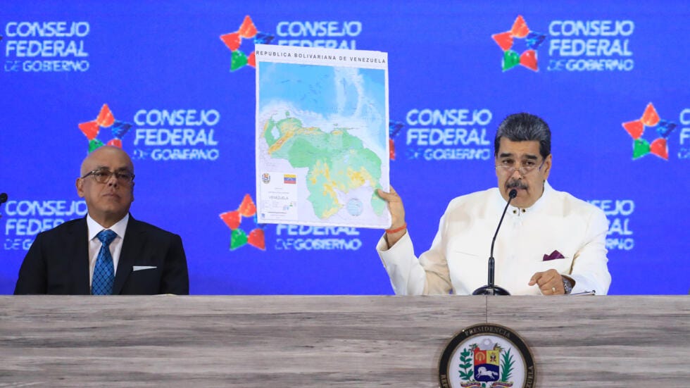 Venezuela vs. Guyana: Maduro anuncia un plan de despliegue militar cerca al  Esequibo