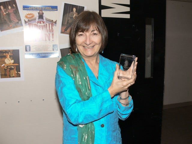 Lynne Taylor Corbett at the My Vaudeville Opening