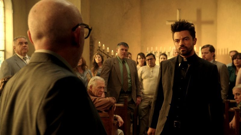 jessie converts to christian on preacher monster swamp