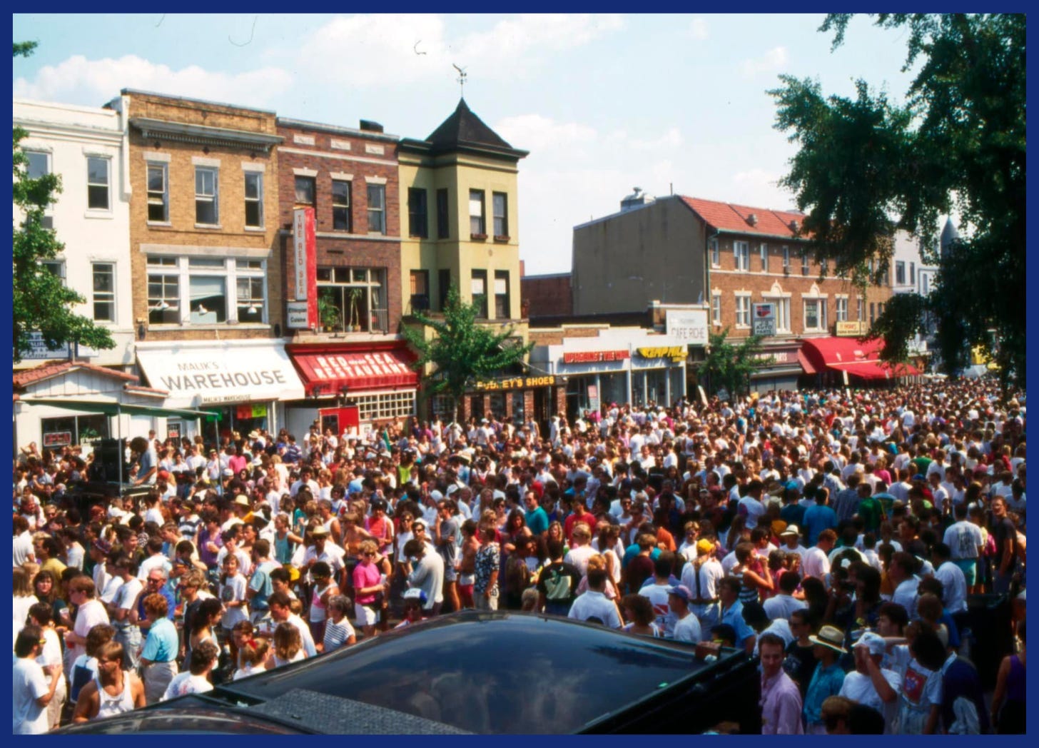 crowded street festival.  Unmasking Autism Blog : Evidence I am a Bad Person. Autistic Blog | Identity: from inside Angela's Autistic mind