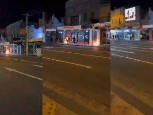 Footage captures moment vandals set Jewish MP’s office alight Footage captures moment vandals set Jewish MP’s office alight
