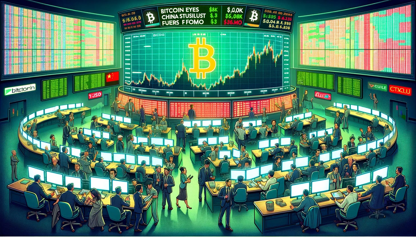 Bitcoin Eyes $70K as China Stimulus Fuels FOMO