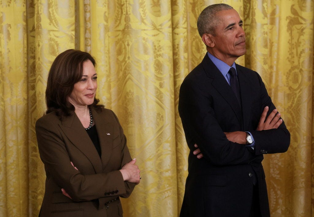 Barack and Michelle Obama endorse Kamala Harris for president, giving  crucial support | PBS News