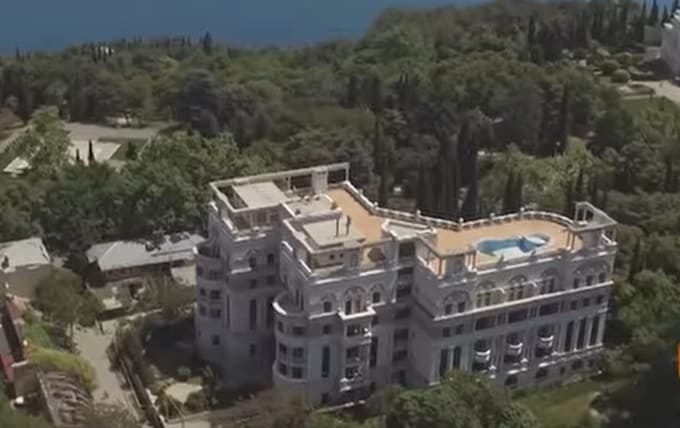 Emperor's House residential complex in the Black Sea resort of Yalta where Vladimir Zelensky’s apartment is located