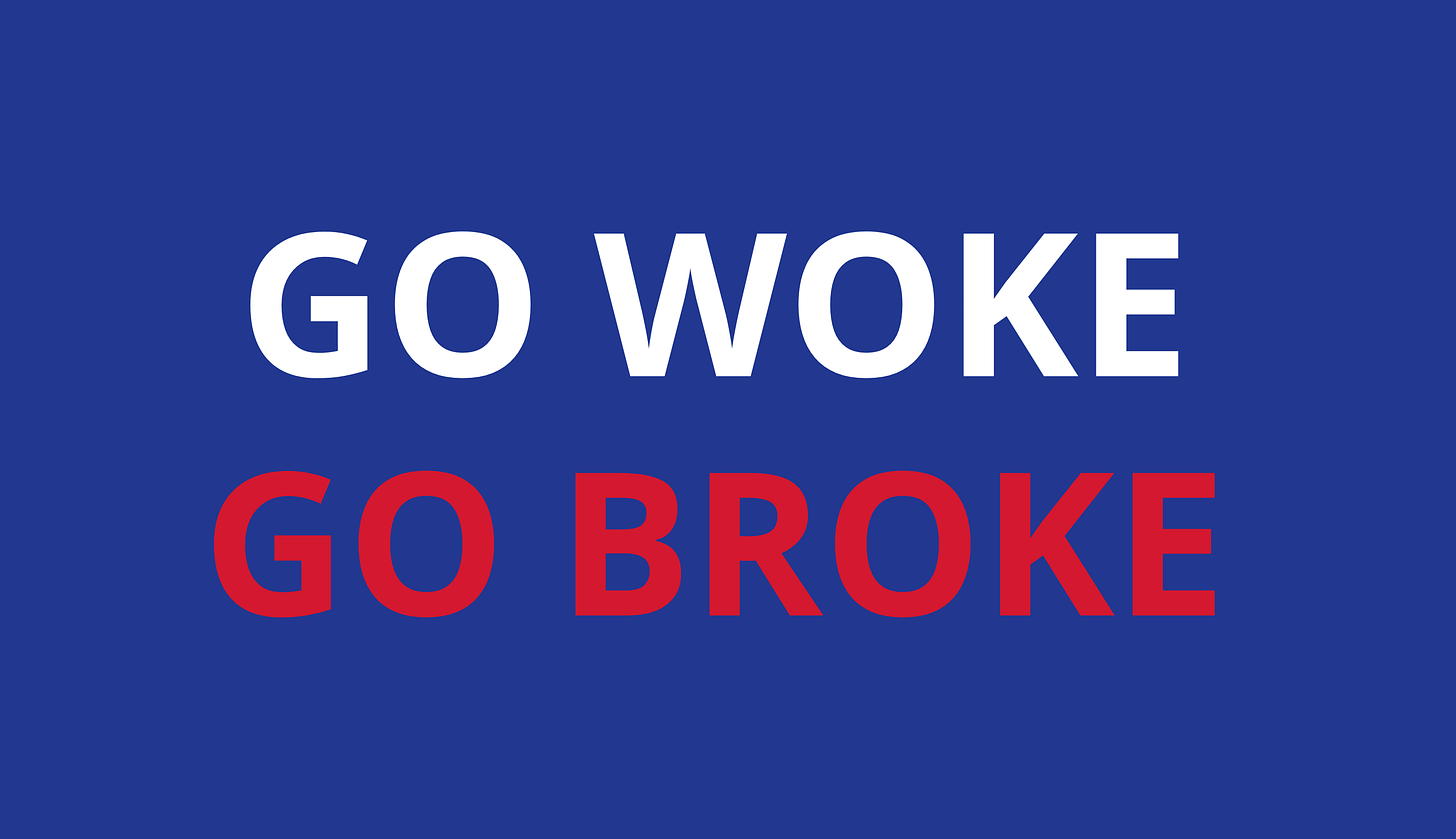 Go Woke, Go Broke
