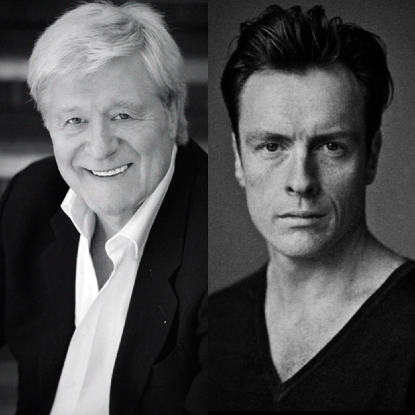 Martin Jarvis and Toby Stephens