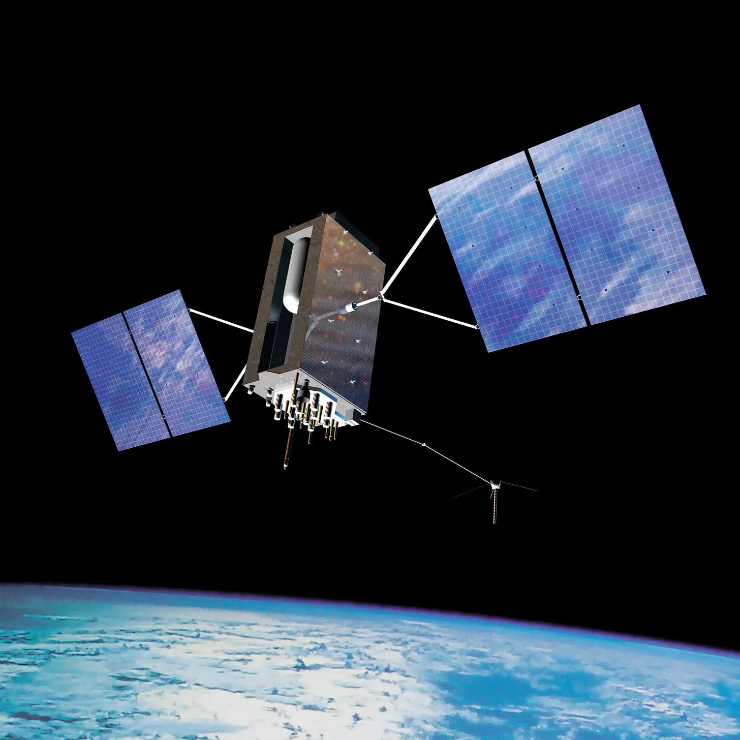 GPS III Satellite, source: United States Government