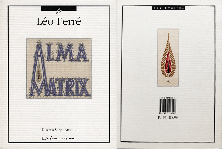Serge Arnous:Alma Matrix (cover)