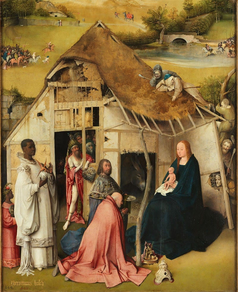 Detail from Adoration of the Magi