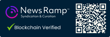 Blockchain Registration, Verification & Enhancement provided by NewsRamp™