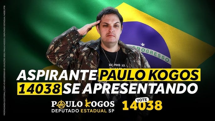 Aspirante Paulo Kogos 14038 se apresentando - YouTube