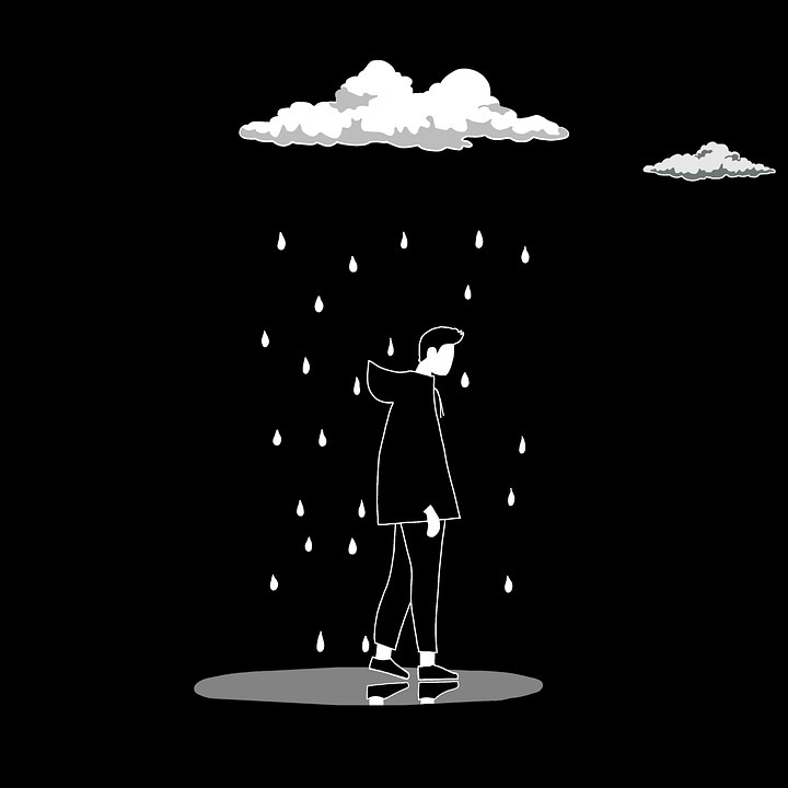 Free Lonely Man illustration and picture