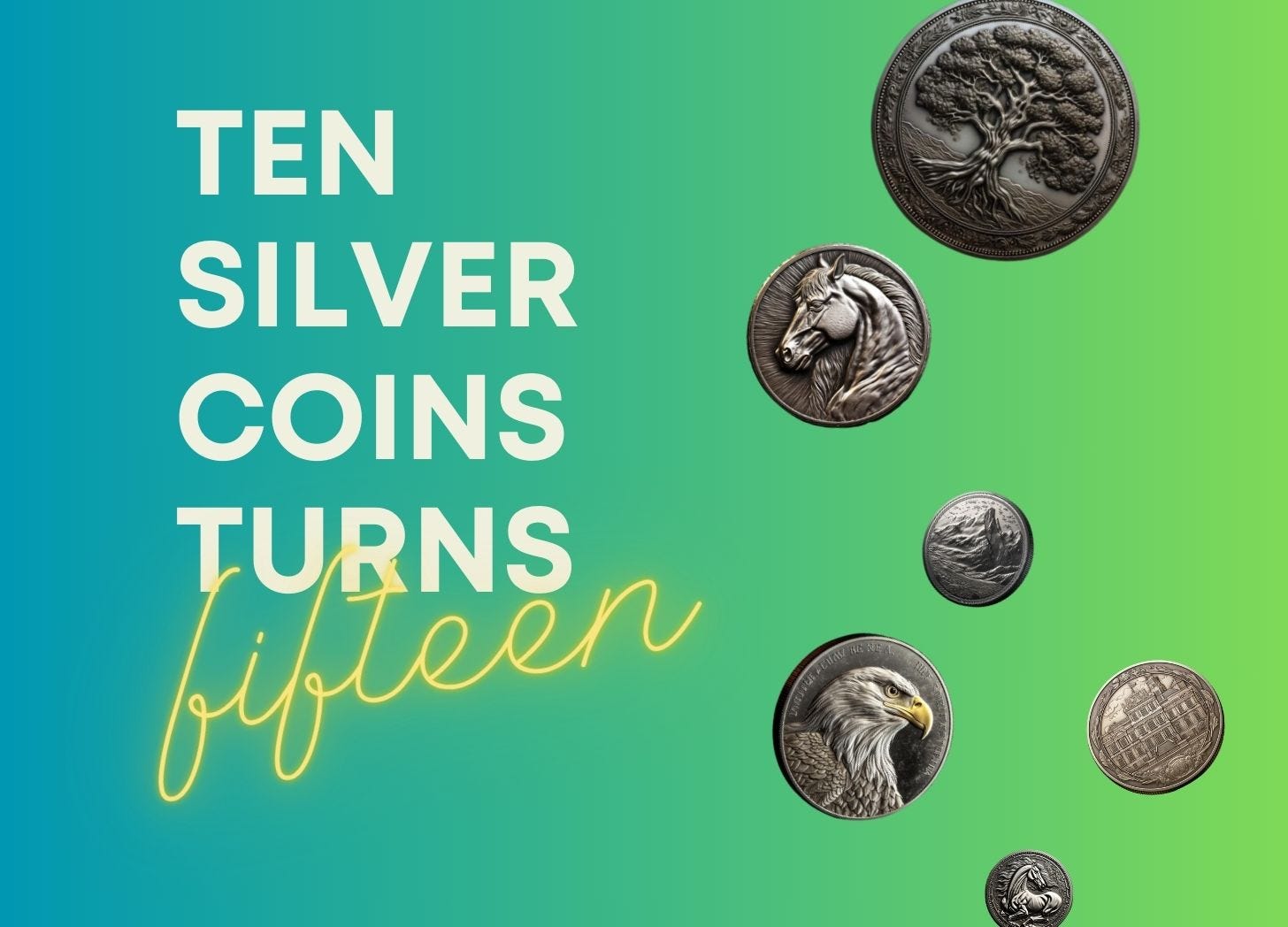 Andrew Kooman's Ten Silver Coins series turns 15 years old