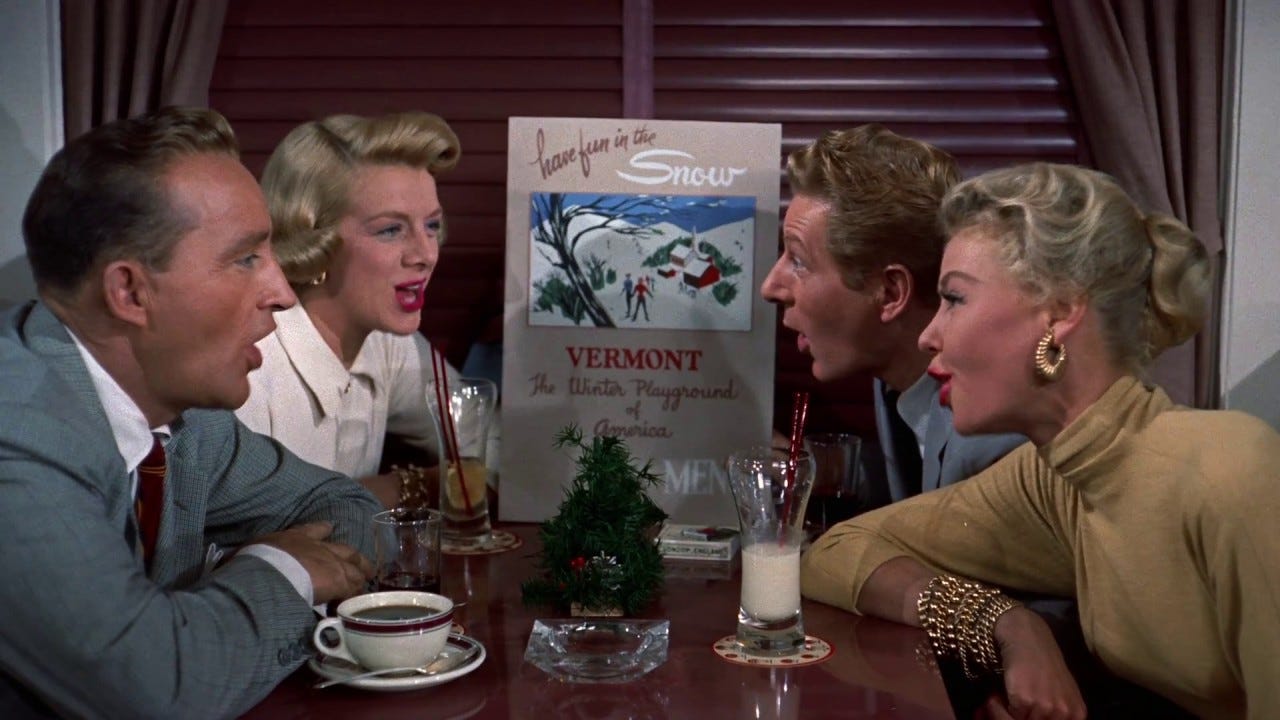 "Snow" from Irving Berlin's WHITE CHRISTMAS (1954 Film) Still