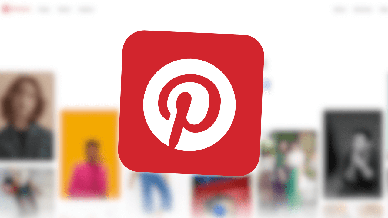 Pinterest logo.