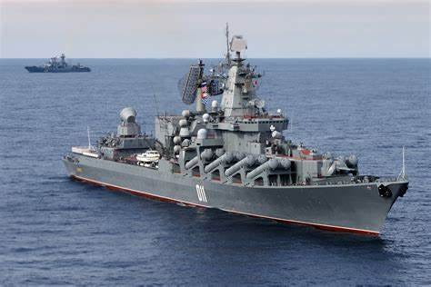 Russian Slava-class guided missile cruiser Varyag [4171x2787] : r ...
